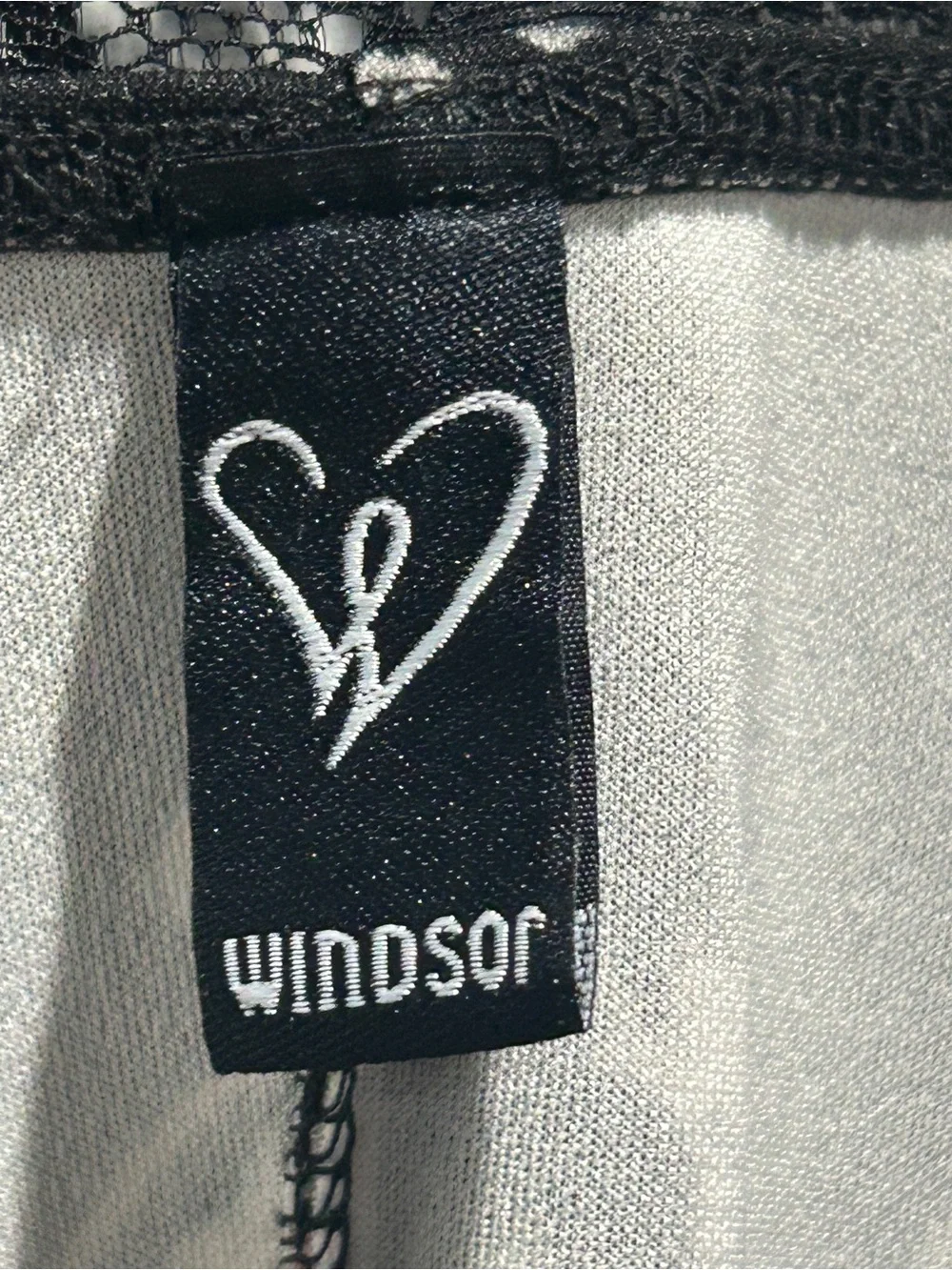 Windsor Black Floral Lace Mini Dress